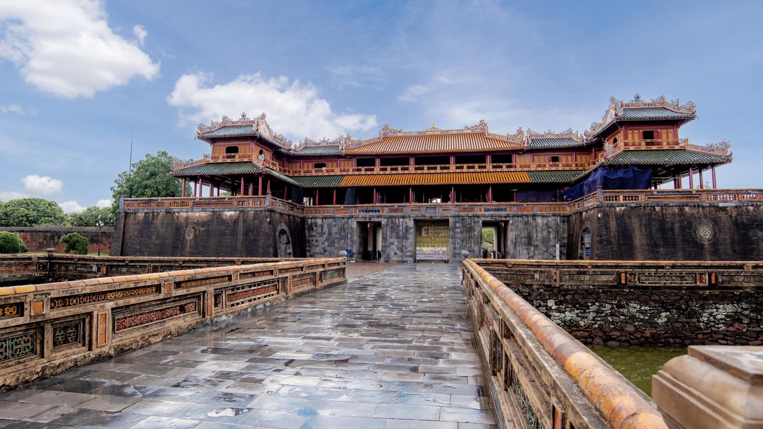 Dai Noi Palace (Complex of Hue Monuments)in vietnam, Unesco World Heritage